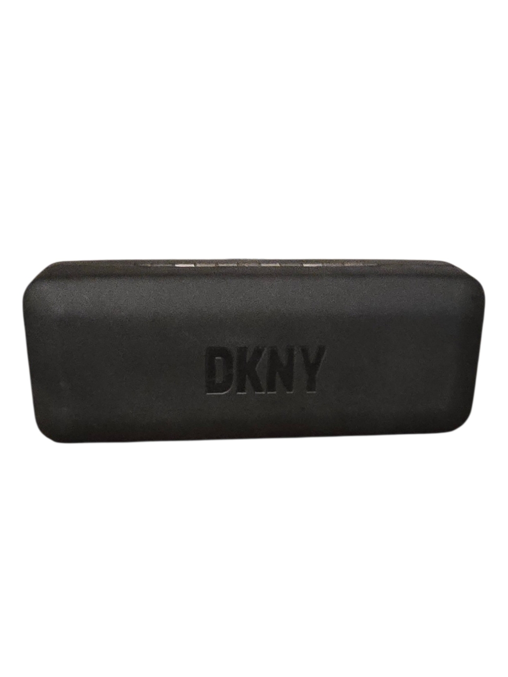 DKNY Eyeglass Sunglasses Case Black Matte Hard Shell Clamshell